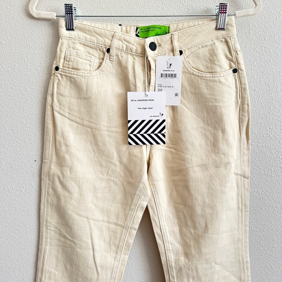 NWT Sandrine Rose Straight Jeans in Alps - Picture 7 of 13